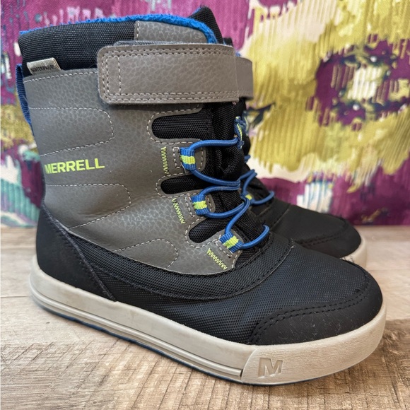 Merrell snow boots- boys size 12 - Picture 1 of 10